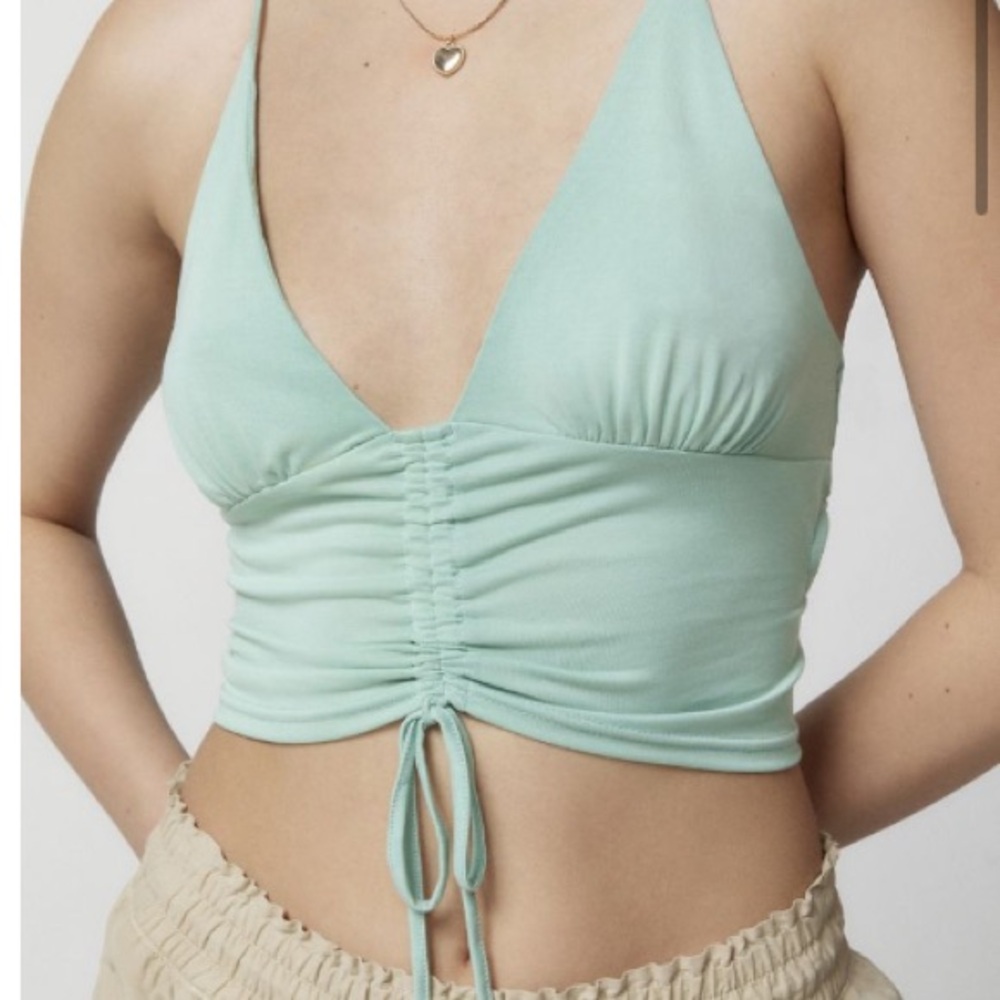 Silence + noise, Maverick strappy back crop top